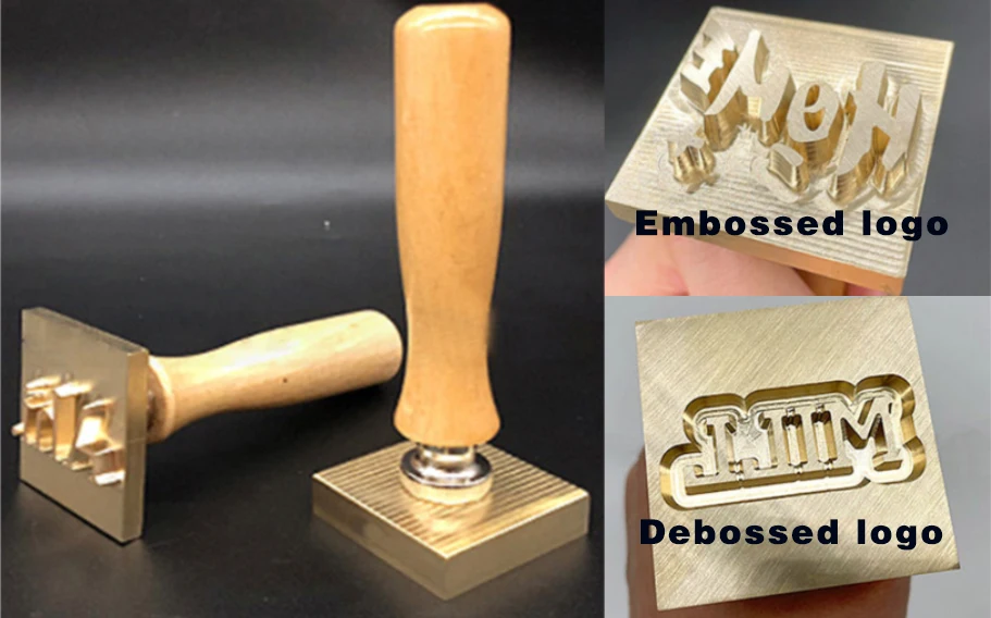 High Quality Solid Brass Ice Cube Stamp Custom Silicone Ice Cube Mold