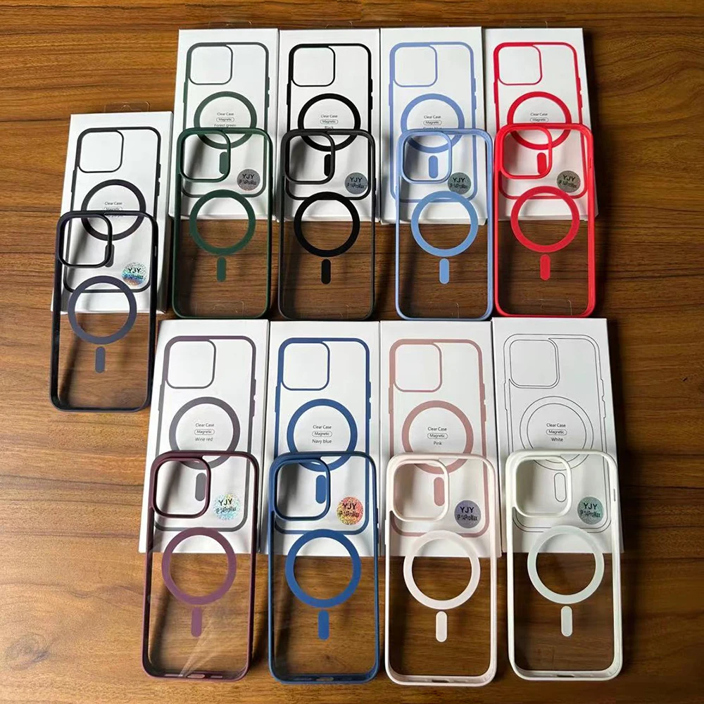 Laudtec Clear Wireless Charging Phone Case For Iphone 14 Pro