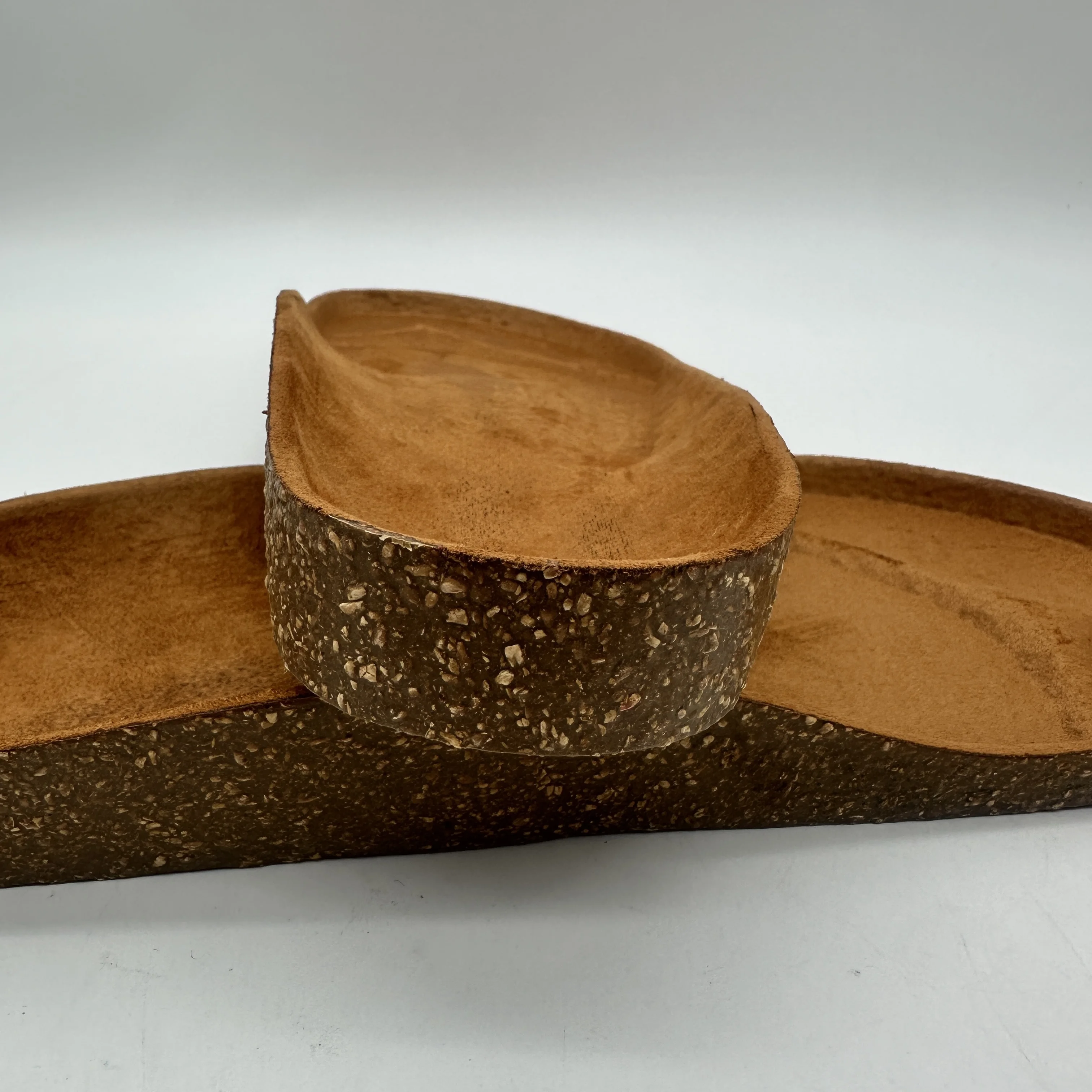 Rubber Cork Insole with Cloth and Rope Durable Sole