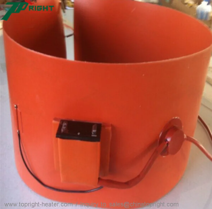 Mini Type Flexible Silicone Rubber Heater Pad with Adjusted Thermostat for diesel Engine