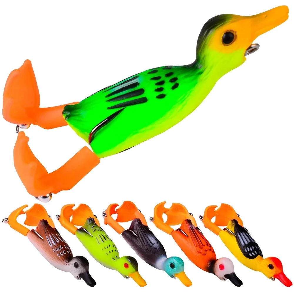 cheap duck fishing lures VMSIXVM Topwater Lures, Realistic Baby Duckling Baits Floating Artificial Hard Swimbaits for Bass Pike Musky Catfish Freshwater Saltwater Fishing : Sports & Outdoors Superb lure for Pike Savage Gear 3D Suicide Duck