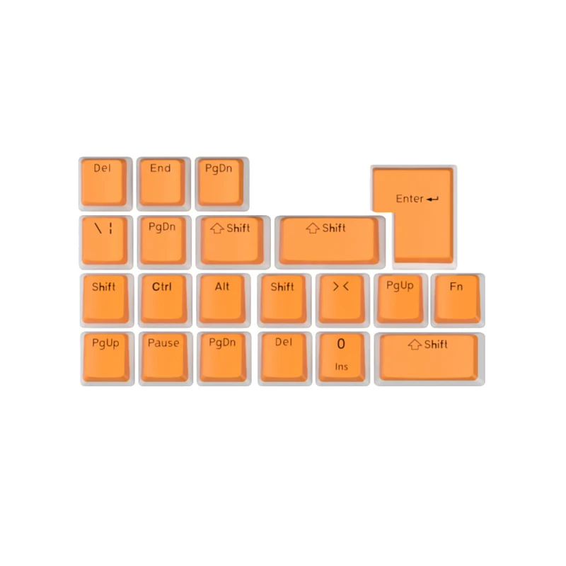 For Pudding Keycaps 21 Additional Personality Pbt Mechanical Keyboard
