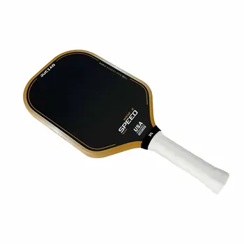 ピックルボール パドル JUCIAO 3KRaw Carbon Fiber 白 JUCIAO USAPA Approved Thermoformed Unibody T700 Raw Carbon