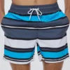 Stripes Gray Blue