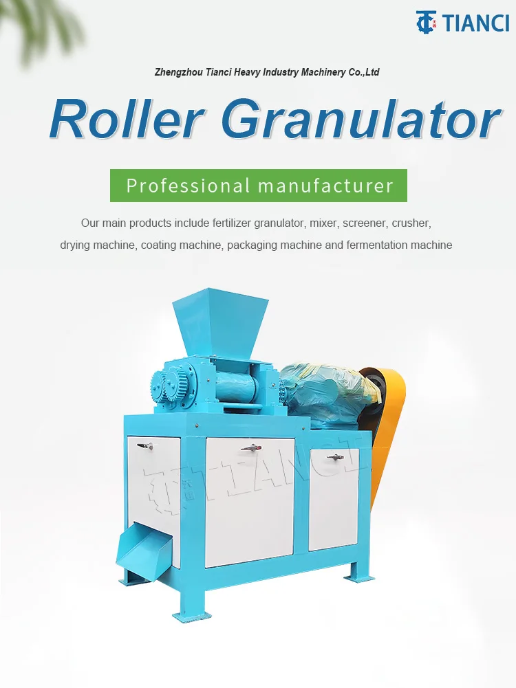 Dry Granulation Process Roller Extrusion Double Roller Granulator - Buy ...