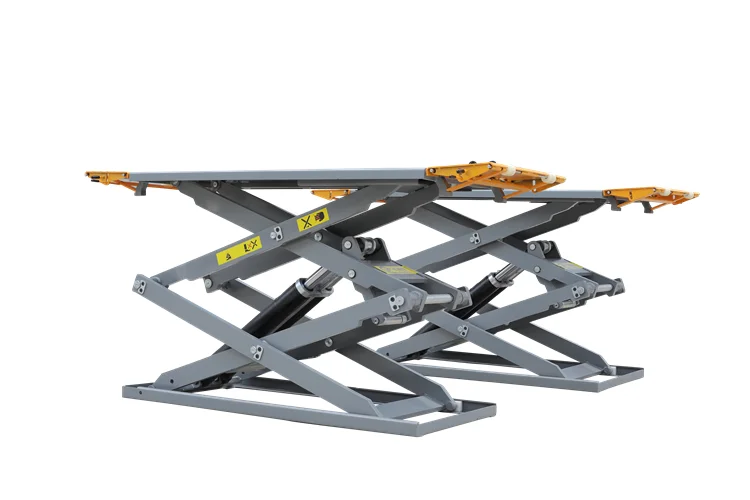 Electric Hydraulic Car Ramp Scissor Lift - 4000KG Capacity