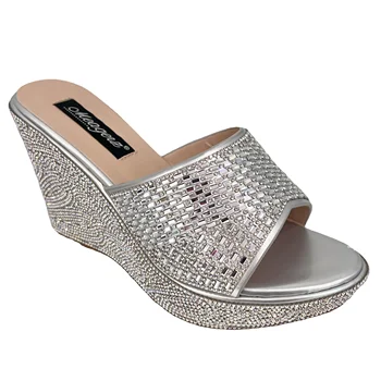 Wholesale Summer Wedge Slippers Platform High Heels Women Sandal