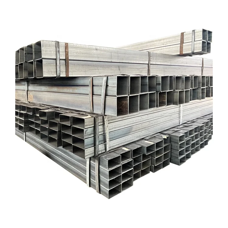 Hot Rolled square and Rectangular Steel Tube Astm A500 Black Hollow Sections