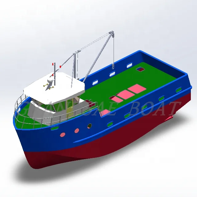 Grandsea 16m FRP Coastal Commercial Purse Seine Fishing Boat for