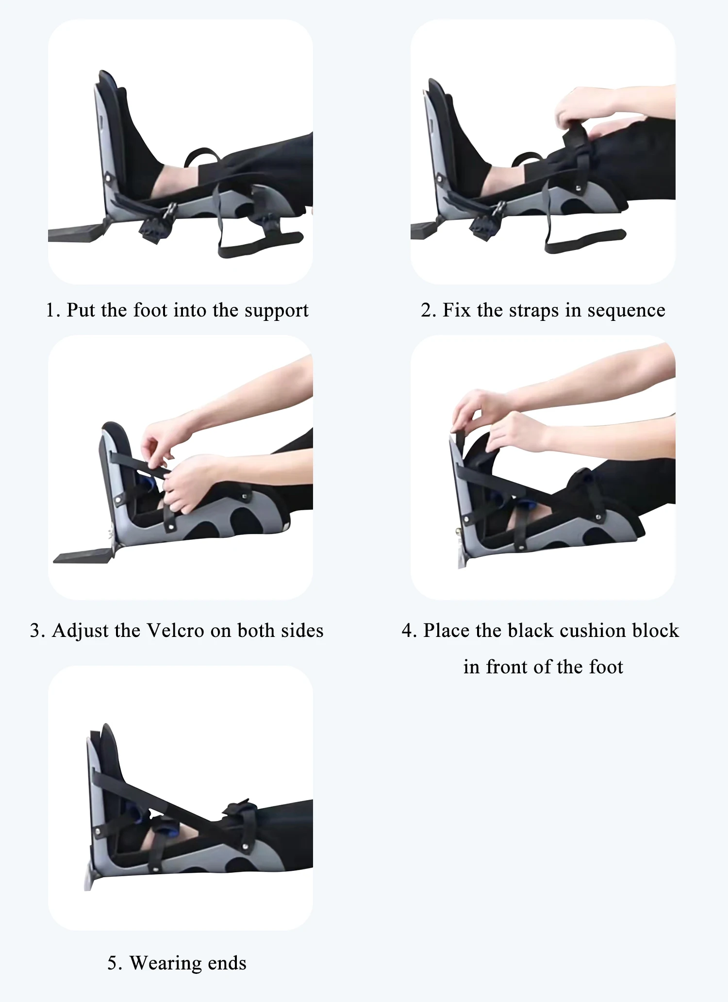 Foot Drop Prevention Inversion and Eversion Correction Shoes Stroke ...