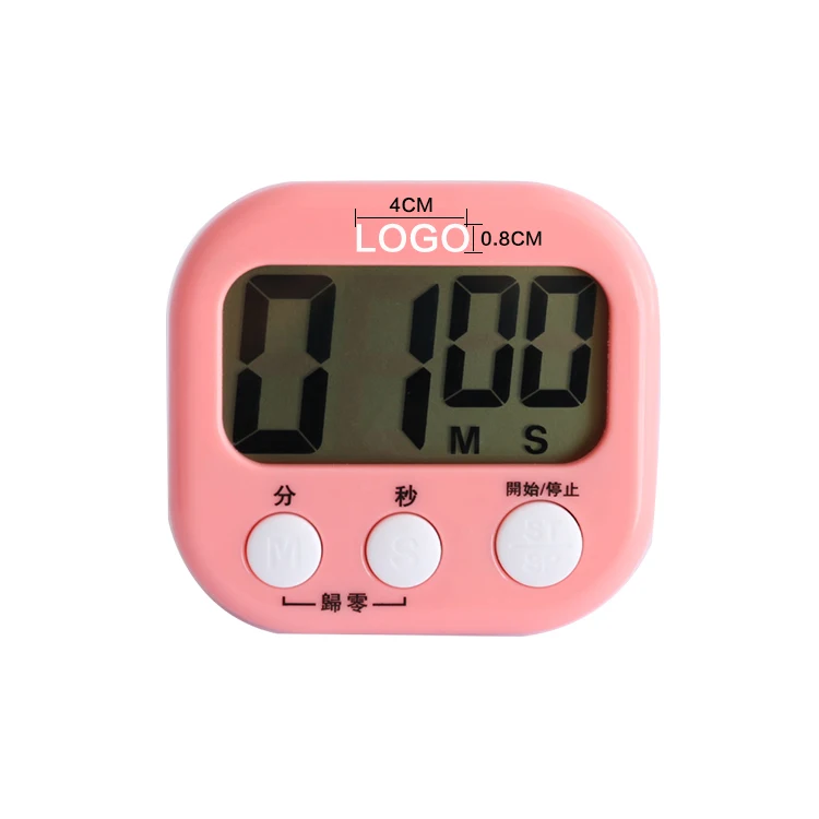 EMAF Promotion Time Reminder Magnetic Electronic Digital Kitchen Cooking Cute Countdown Alarm Timer Kids Portable Study Timer