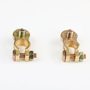 Automotive Thickened Battery Terminal Electrical Brass Terminal Connector for Car