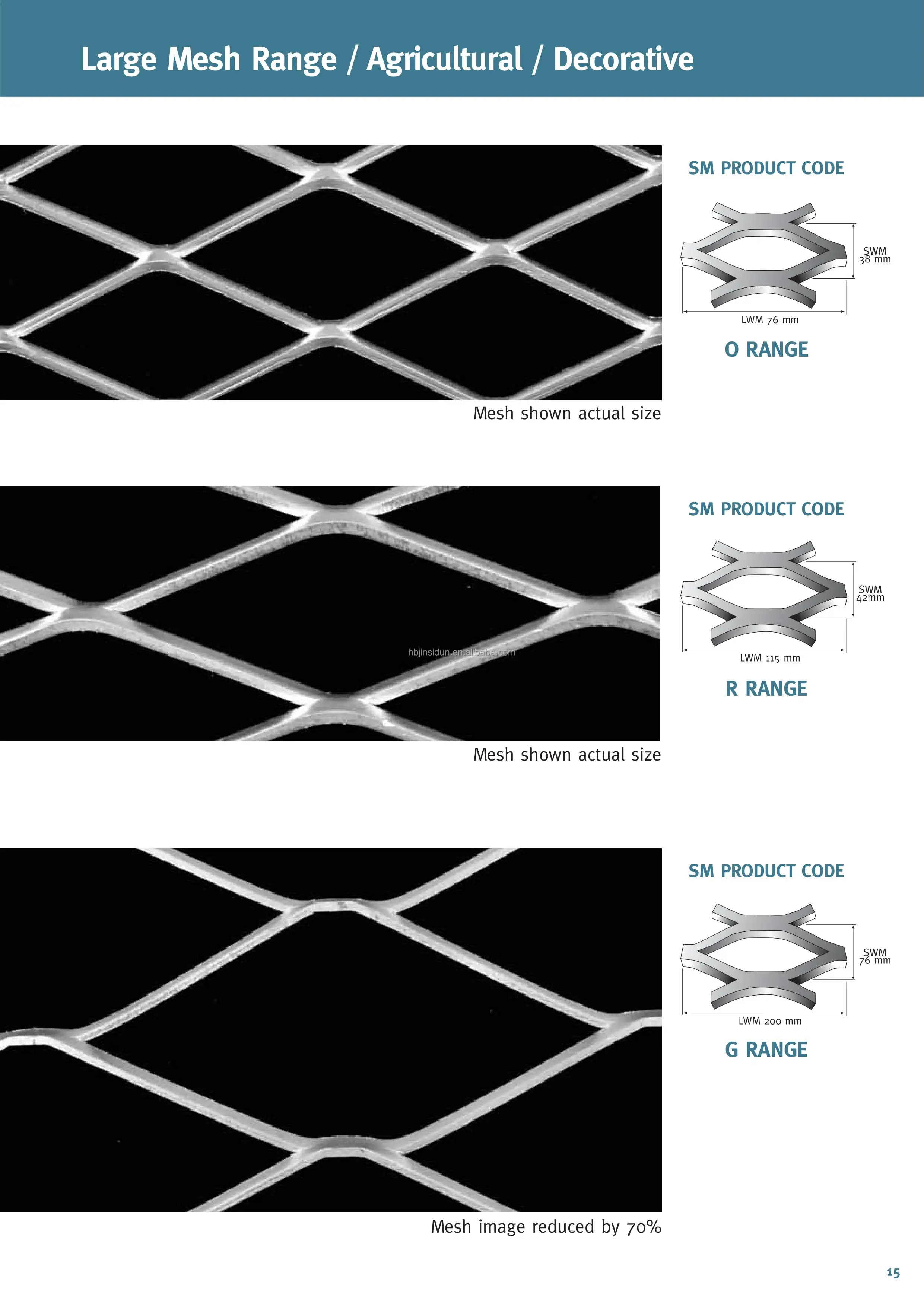 4x8 Sheet Expanded Metal Mesh Fence Lath 4ft X 8ft Sheets Box Frame For Trailer Flooring