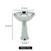 Round ice cream cup silver