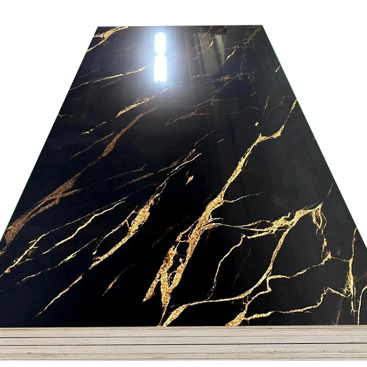 Direct Factory Sales 4x8 Feet 1220*2440mm PVC Film Coated Laminated Waterproof Marine Furniture Plywood 9mm 16mm 18mm 21mm