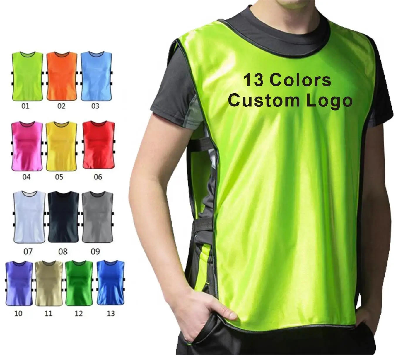 High Quality Soccer and Football Training Vest Wholesale
