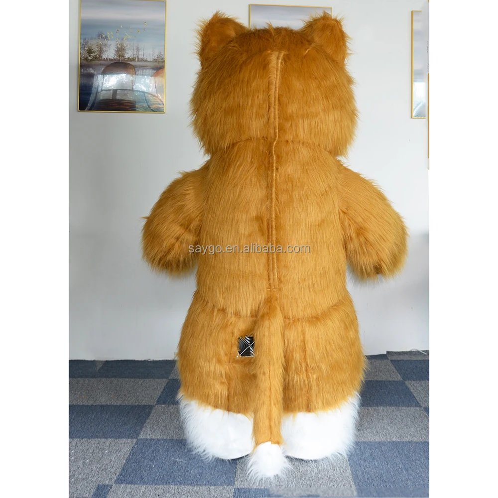 Outdoor Inflatable Dog cat Costumes for Adults Cosplay 2m/2.6m Unisex Doll cat Mascot Costume Suits for Events Rental