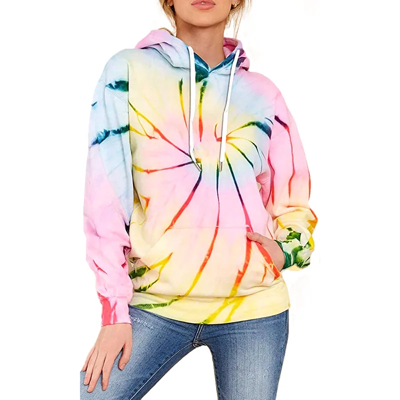 ralph lauren tie dye moletom com capuz women's