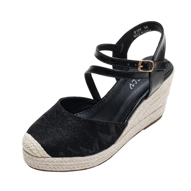 Oem-zapatos De Pescador Para Mujer,Sandalias De Tacón De Cuña Con Cubierta  Frontal,Personalizables,2188 - Buy Las Mujeres Tacones De Cuña,Verano Cuña  Sandalias De Niñas,Señoras Cuña Sandalias Product on Alibaba.com