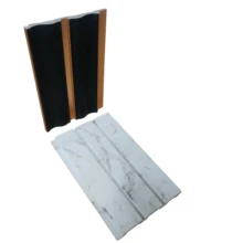 Indoor Wood Plastic Composite Siding WPC Wall Cladding Buildings Co-extrusion Waterproof Interior Cladding Panel