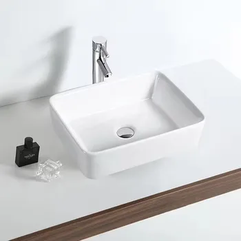 Bathroom ceramic commercial porcelain wash hand sink basin