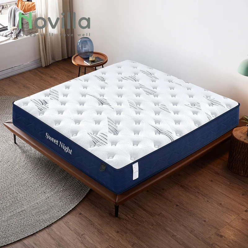 Euro Top Pocket Sprung Double Mattress Queen Hypoallergenic China