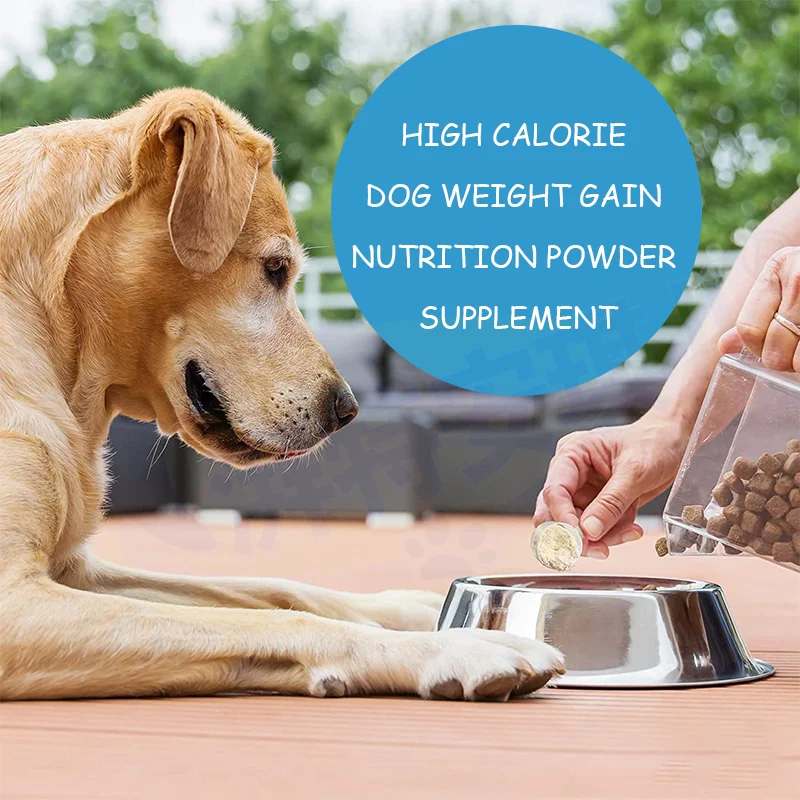 Custom High-Calorie Dog Food Supplement Protein Powder Weight