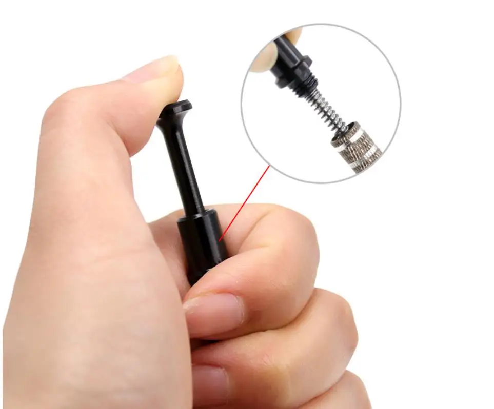 Prong Grabber Tool Pick up Tool with 4 Prongs IC Chips Electronic Component Gems Pickup Holder Claw Tweezers for Small Parts