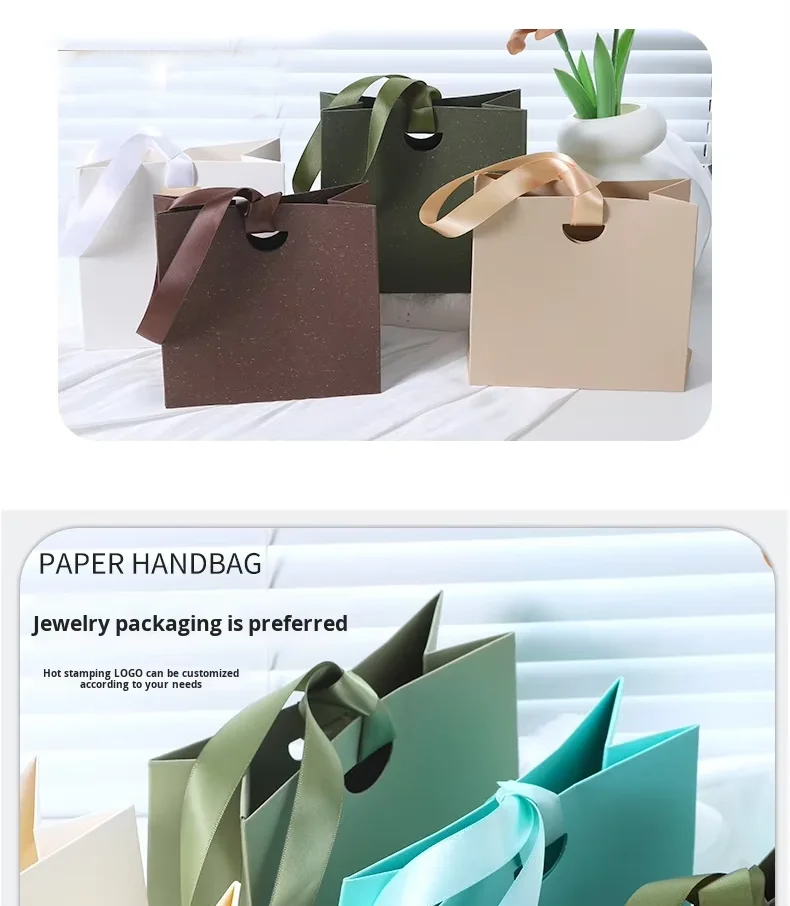 Rectangular jewelry storage bags showcasing compact design