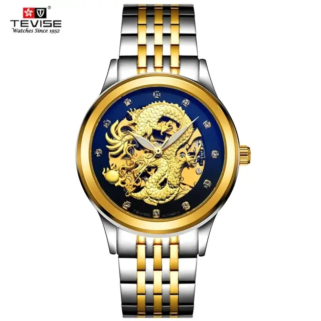 Mens Watches Tevise Watch TEVISE Design Men Watch Luxury