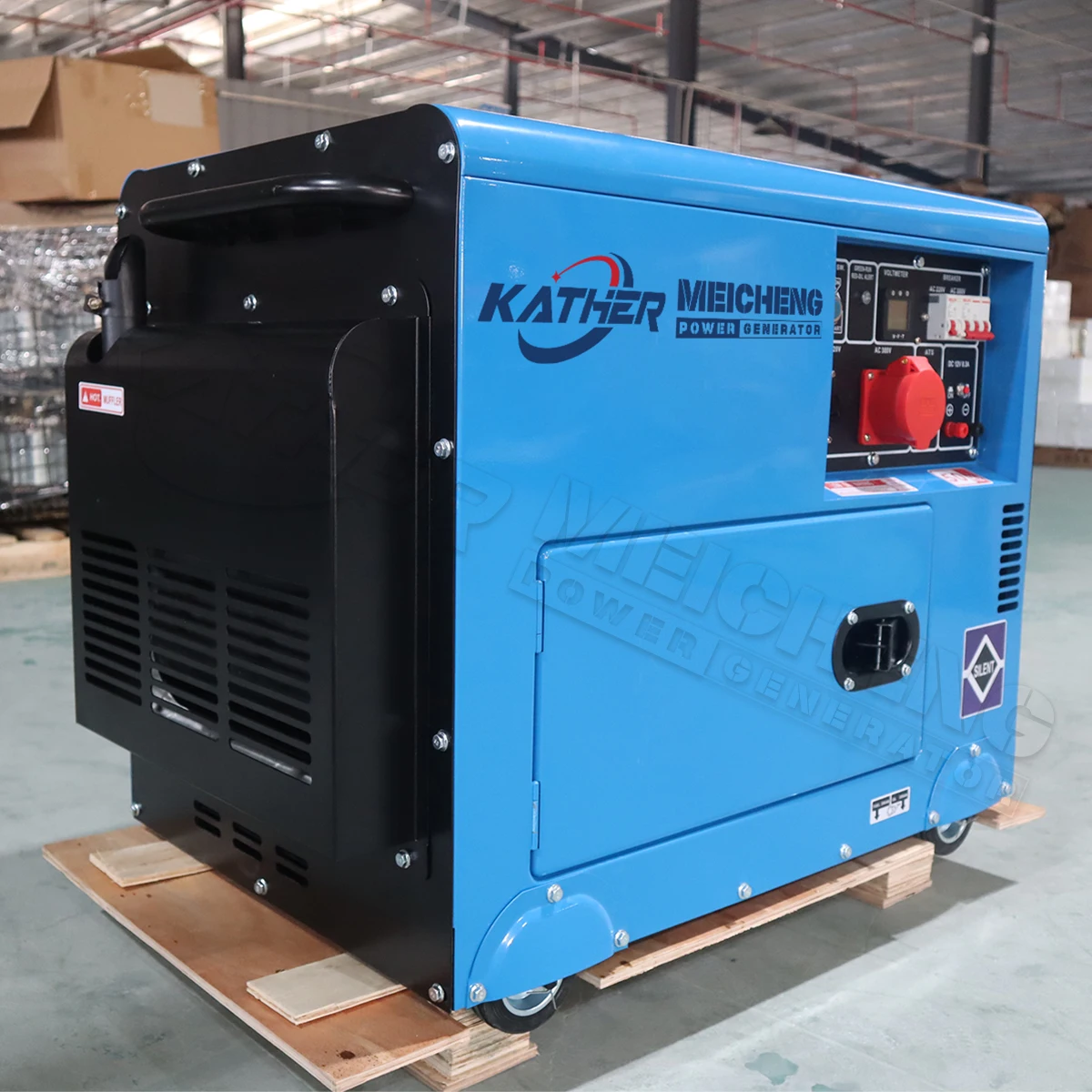 50/60Hz Diesel Soundproof Generators 5KW 6Kva 7Kva 8Kva 10Kva 12Kva 15Kw 18Kw 20kw Soundproof Diesel Generators ATS/Remote Start