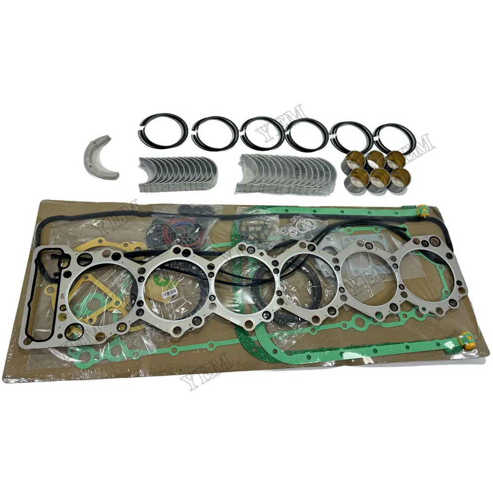 6SD1 Overhaul Re-ring Kit Engine Parts Fits for Isuzu High Performance