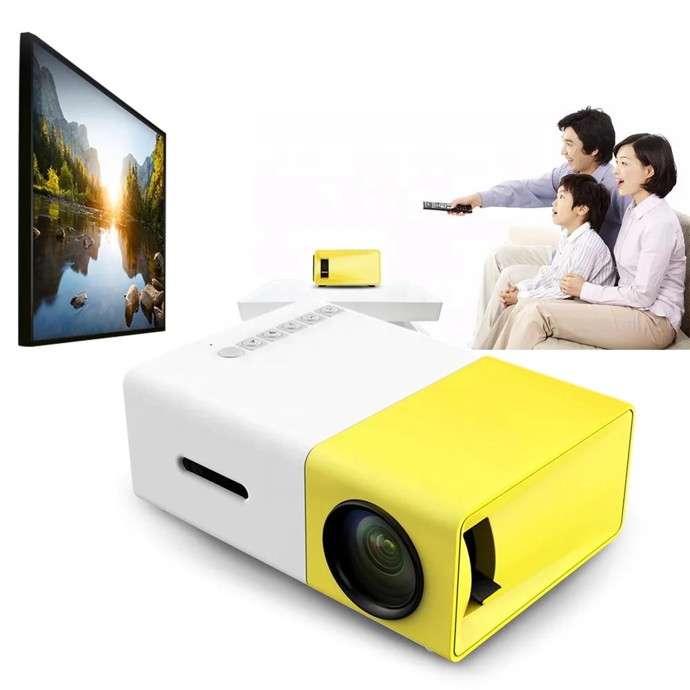 Gift Pocket Projector Ultra Portable Projectors Home Theater Projector For Party And - Yg300 Home Lcd Projector,Portable Mini Pocket Projector Hd 1080p Mini Projector Yg300 With Outdoor Home Cinema