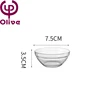 Transparent 7.5cm 288pc/carton