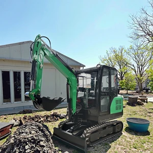Digger Machine 2.5 Ton Mini Excavator Durable Efficient Small Excavator With Cab