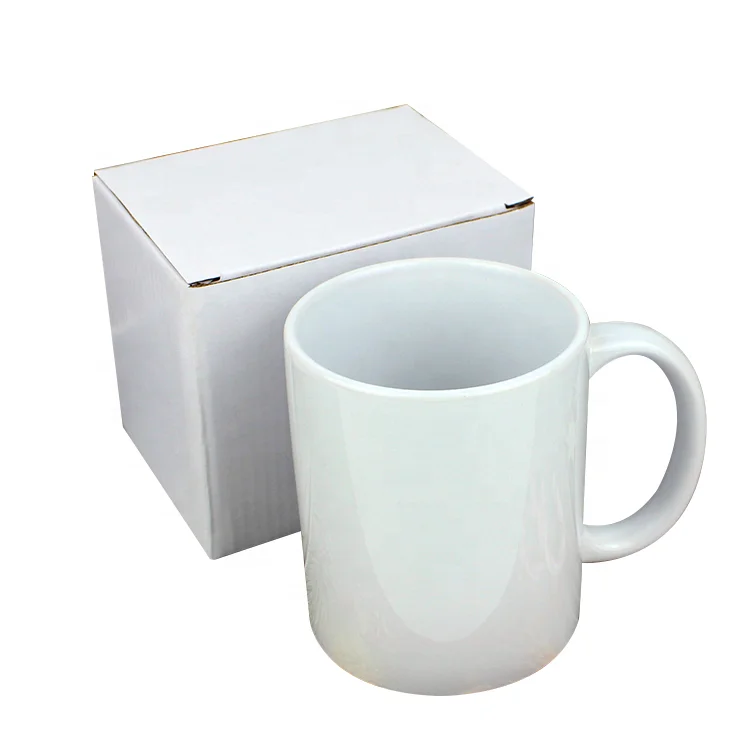 Bulk Order-Sublimation Mugs Blank White Coated Mugs B Grade 11oz for Heat Press Printing