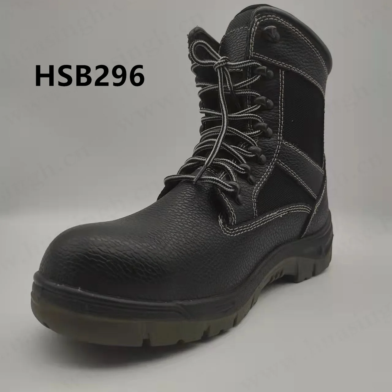 Ywq,6 Inch Warm Wool Lining Winter Outdoor Work Boots Heavy Industry Safety Shoes With