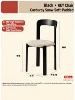 Negro - cojín de asiento tapizado