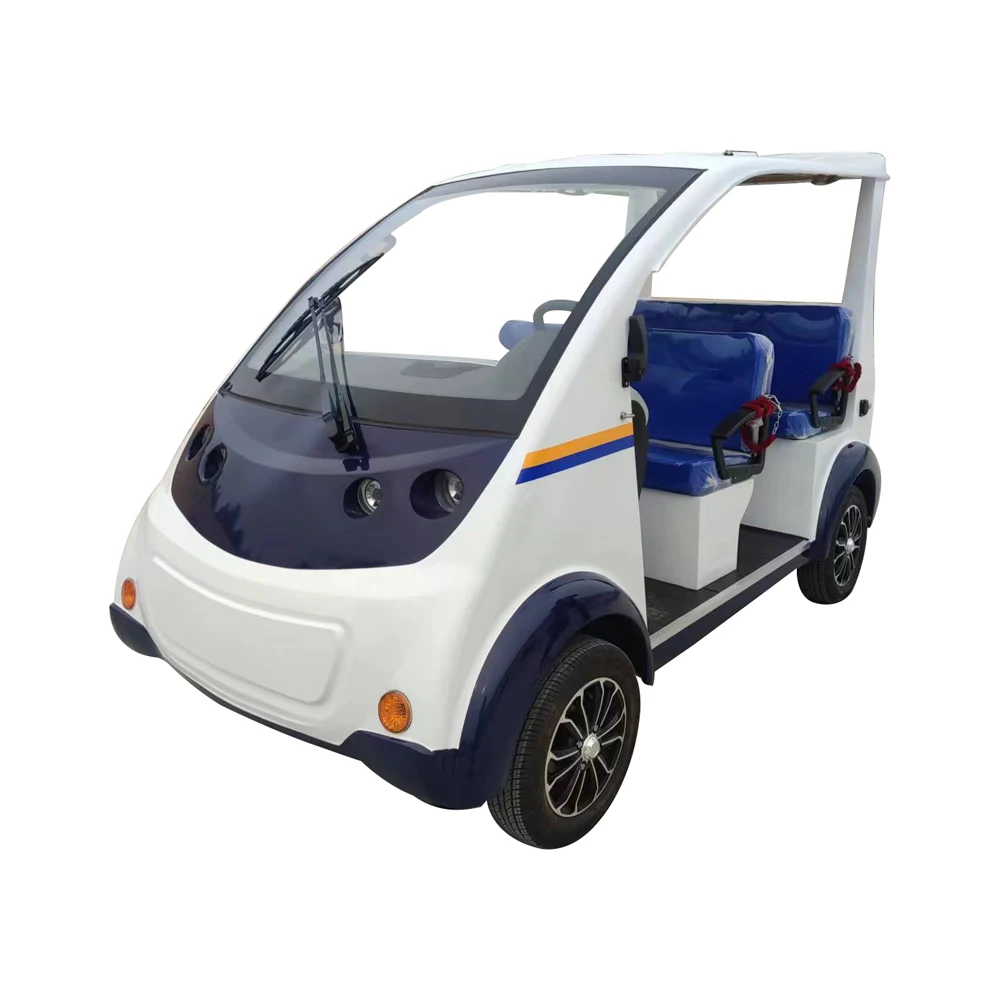 Специальная тележка для гольфа с низкой скоростью 5-местная электрическая патрульная