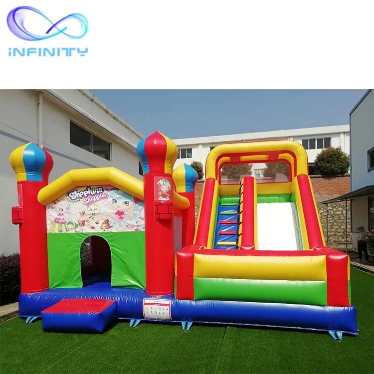 Cheap Outdoor Inflatable Combo Bouncer with Slide Kids Jumping Castle House for