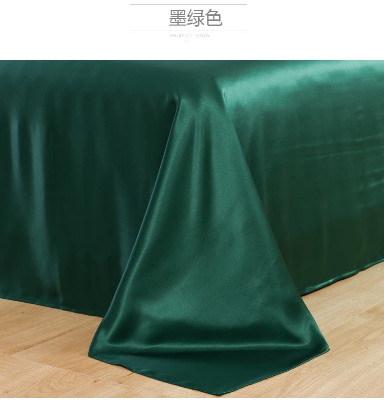 100% чистый шелк Mulberry 6a, 19 мм, 22 мм, шелковое постельное белье, простыня размером Queen/King/Cal/King