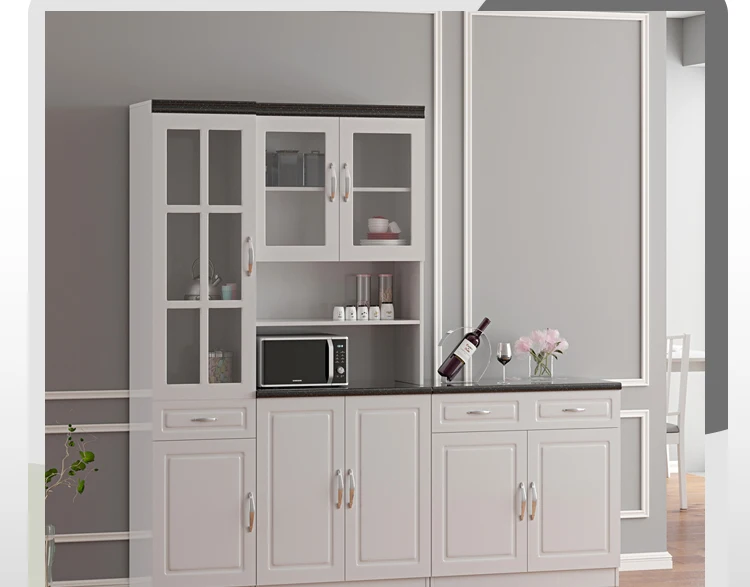 White Particle Board Kitchens Furniture Mdf Modern Kitchen Cabinet ...