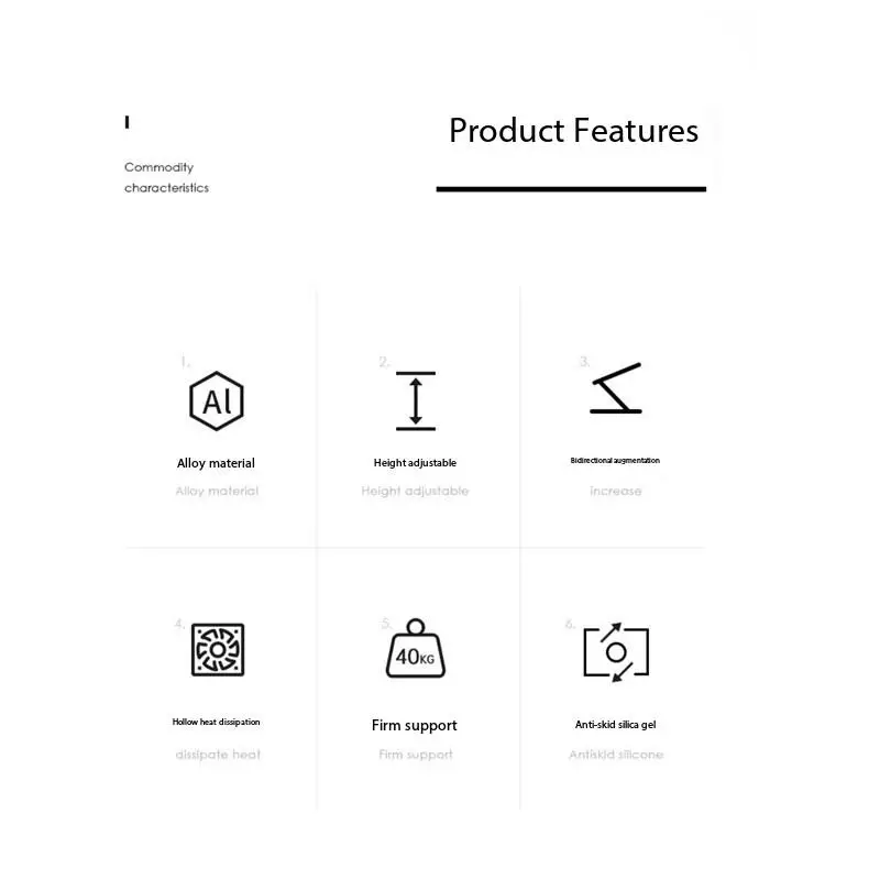 Professional Factory (height) Tablet Pc Stands Extension Ergonomic