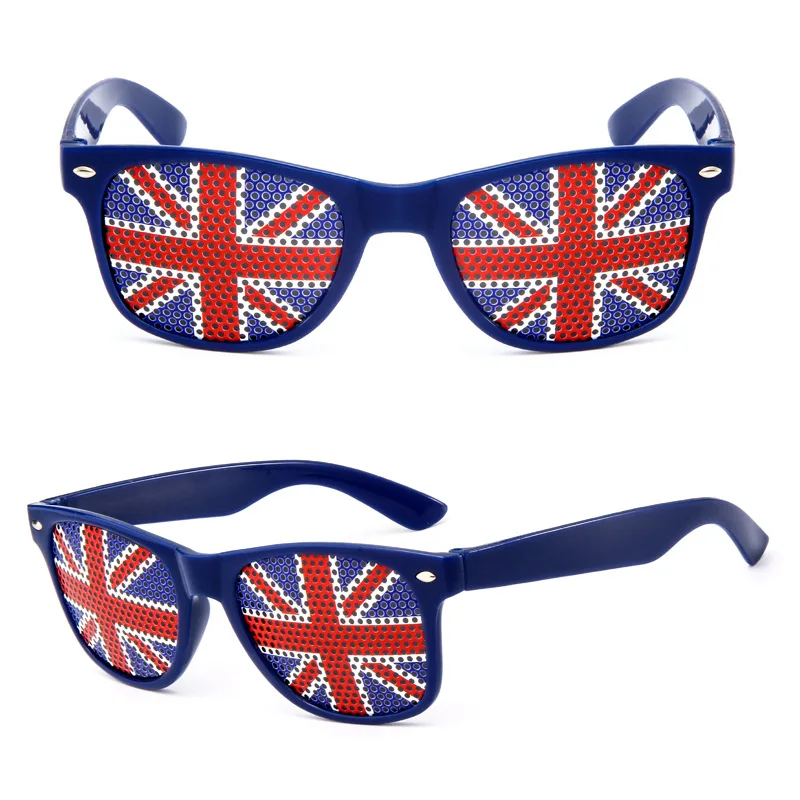 2023 Custom Logo Cheap Price Party Eyewear Sticker Sunglasses Promotional Pinhole Lens Sunglasses