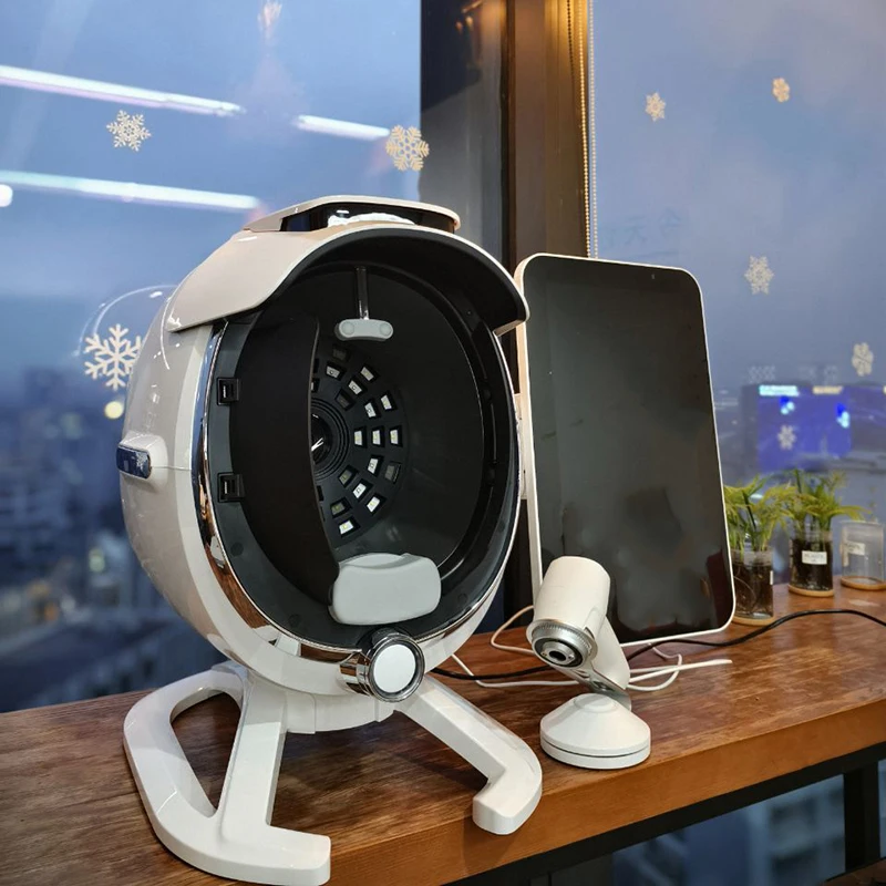 AI Magic 3d Mirror Facial Scanner Analizador De Piel Acne Skin Analysis Full Face Scanner Testing Skin Analyzer Machine