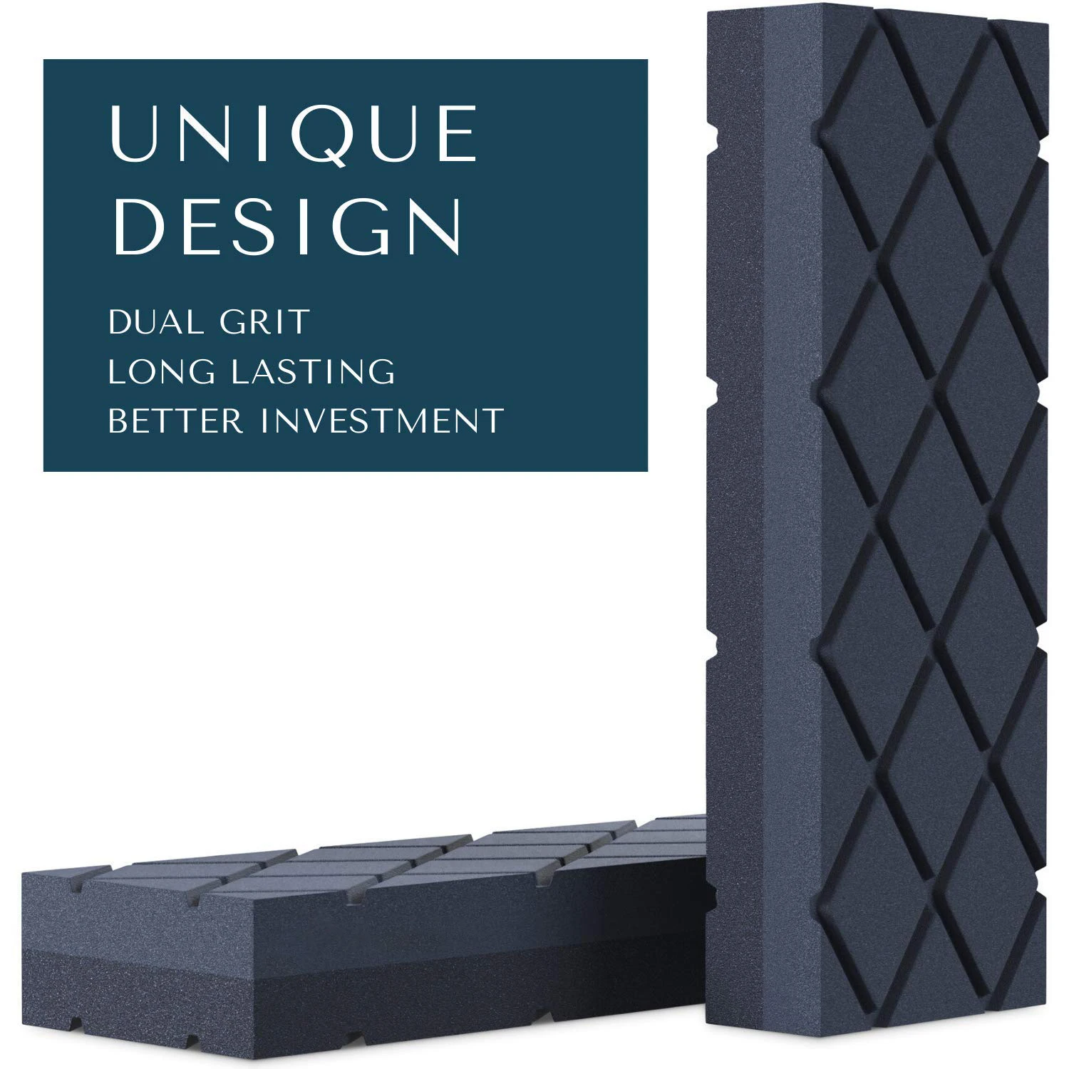 Natural Sharpening Stone Large Flattening Stone Dual Grit Coarse Fine