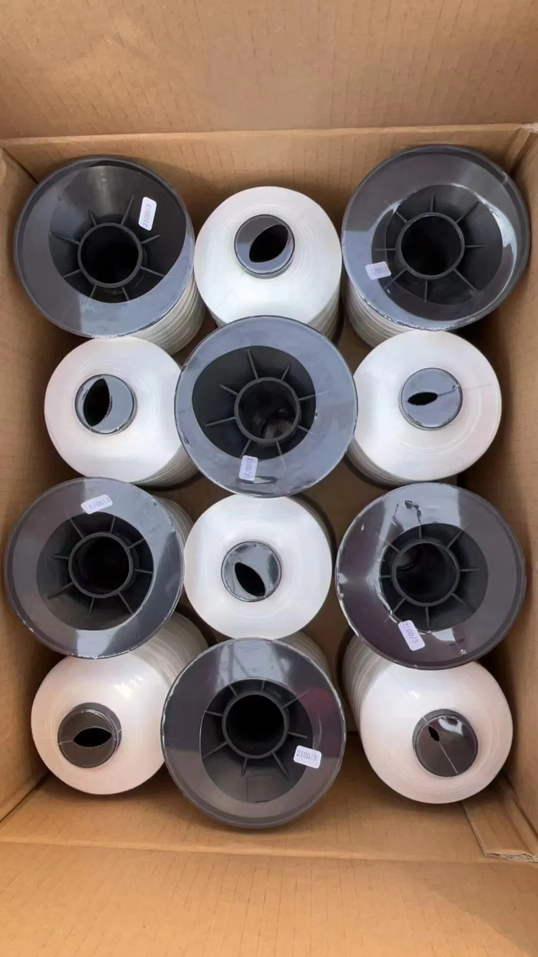 3 quilting thread guangzhou polyester sewing thread 1kg cone for mattress-8