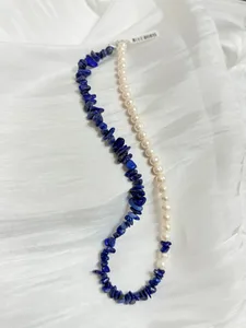 Feili Jewelry 18K Gold-Plated Necklace Exquisite Zircon Gemstone Vintage Large Pendant for Women's Engagement Geometric Gift