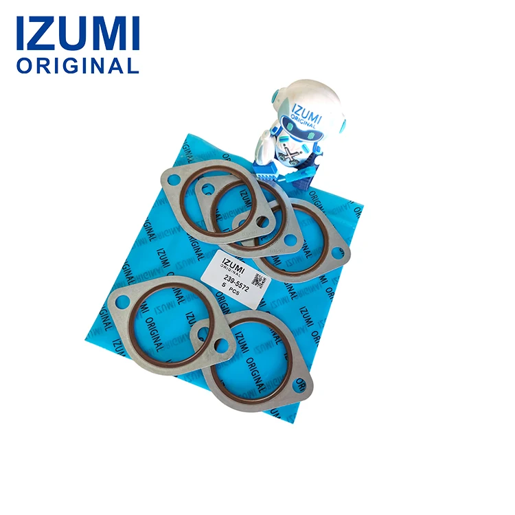 product izumi original 239 5572 2395572 228mm integral rubber edge bonded seal gasket for caterpillar construction machinery parts-15