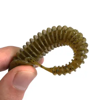 CHEERY 12cm 8.5g Cheery 3D Eyes Paddle Tail Swim Baits Artificial Soft Bait Fishing Lure for Marlin Perch for River – Soft Lure – view 3
